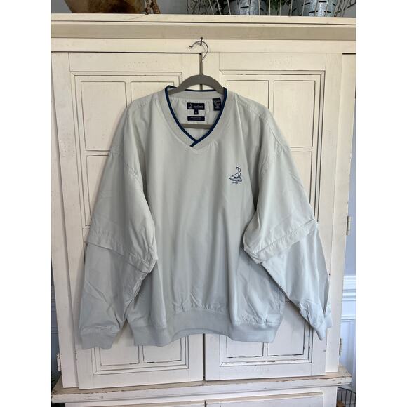 NWT The Putterboy Collection size XL golf jacket zip off sleeves Pinehurst - Picture 1 of 5